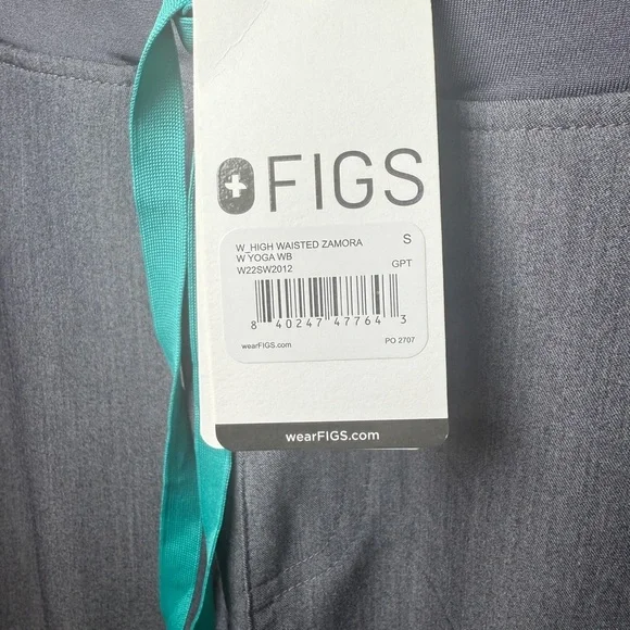 FIGS Women’s High Waisted Zamora Jogger Scrub Pants Size Small, Regular NWT - Picture 10 of 12
